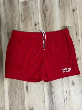 Abercrombie & Fitch Red Mesh Chicago
1996 Fitness Club 5" Shorts Mens